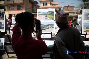 आज नैकापमा चन्द्रागिरि नगर क्षेत्रका पुराना तस्बिरहरूको प्रदर्शनी हुँदै, इतिहास पढ्ने सुनाैलो अवसर