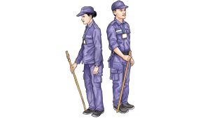 म्यादी प्रहरीमा आवेदन दिनेको घुइँचो