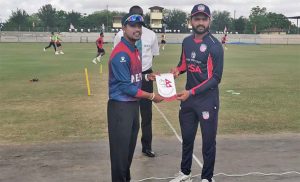 अमेरिकाविरूद्ध नेपाल पहिले ब्याटिङमा (लाइभ हेर्नुहोस्)