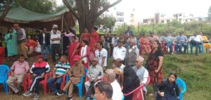 त्रिभुवन पार्कमा राजेन्द्र लिंङ्देन