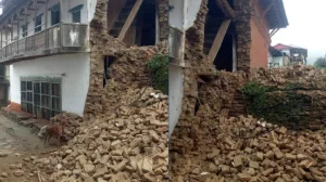 खोटाङ भूकम्प: दुई विद्यालय भवन, एक प्रहरी चौकी र चार सय ७५ घरमा क्षति