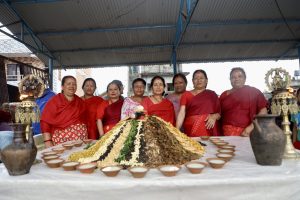 तस्बिरमा थानकोटको लाः छकु वेयक समयवजी कार्यक्रम