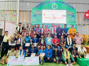 प्रथम चन्द्रागिरि राष्ट्रिय ब्याडमिन्टन सम्पन्न, रसिला र नवीन च्याम्पियन