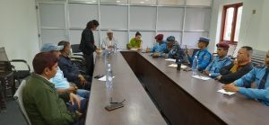 थानकोट रूटका सार्वजनिक यातायातका चालक र सहचालकका लागि पाक्षिक रूपमा अभिमुखिकरण