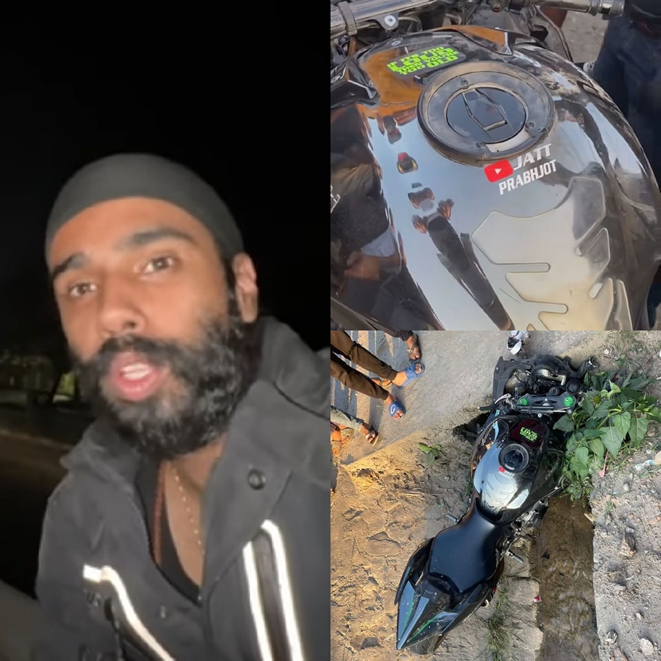 भारतीय युट्युबर जट्ट प्रभाज्वतले हाँकेको मोटरसाइकल धादिङमा दुर्घटना, पैैदययात्रीको मृत्यु