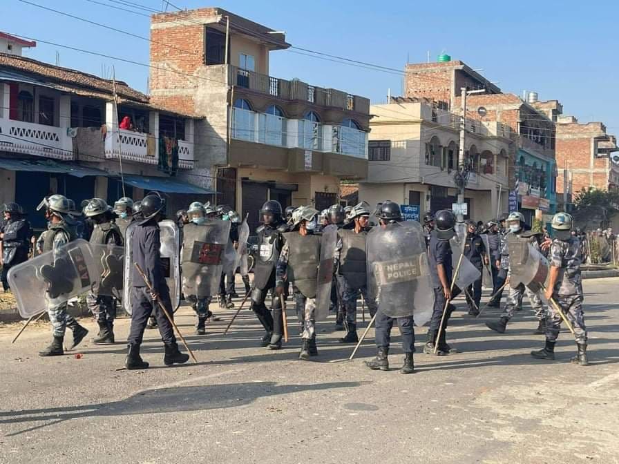 महोत्तरीको भंगहामा लगाइएको कर्फ्यू कायमै