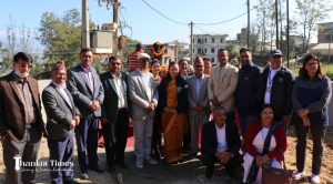 धन्वन्तरि जयन्तीका अवसरमा मातातीर्थमा आयुर्वेदका प्रवर्तकको प्रतिमा अनावरण