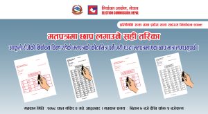 आम निर्वाच- २०७९: यस्ता हुनेछन् मतदान गर्ने मतपत्रको रङ