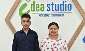 आइडिया स्टुडियोमा थानकोट निवासी अभिनाश र शान्ति