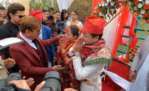 अभिनेता सलोन बस्नेतको विवाहको भिडियोको डिजिटल राइट्स १० लाखमा बिक्री