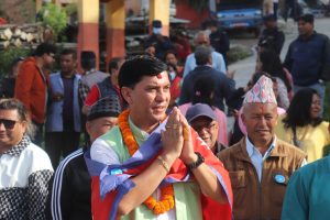 काठमाडाैं क्षेत्र नं. १० का रास्वपा उम्मेदवार विष्टको चुनावी खर्च १ लाख ४४ हजार