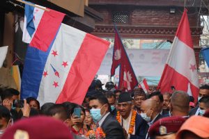 सतुंगलमा लोकतान्त्रिक बाम गबठन्धनको चुनावी सभा, प्रधानमन्त्री देउवा लगायतको सम्बोधन