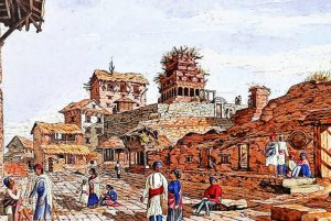 दुई सय ५० वर्षअघि भत्किएको कीर्तिपुर दरबार तीन करोडमा फेरि बन्दै