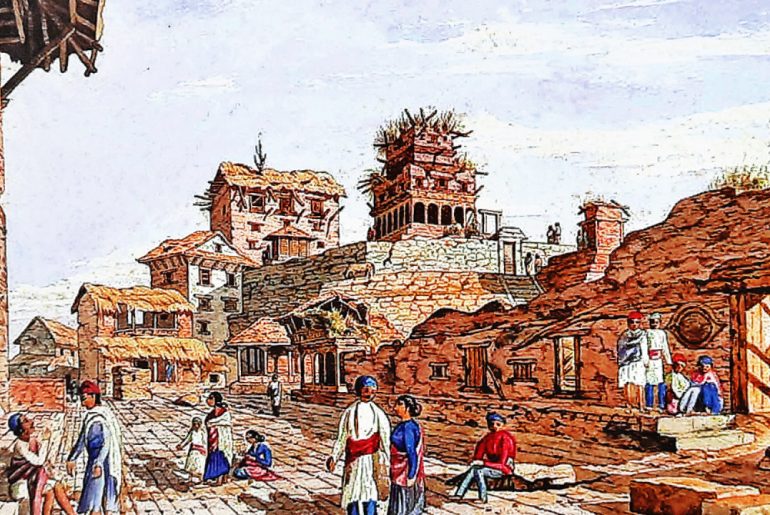 दुई सय ५० वर्षअघि भत्किएको कीर्तिपुर दरबार तीन करोडमा फेरि बन्दै