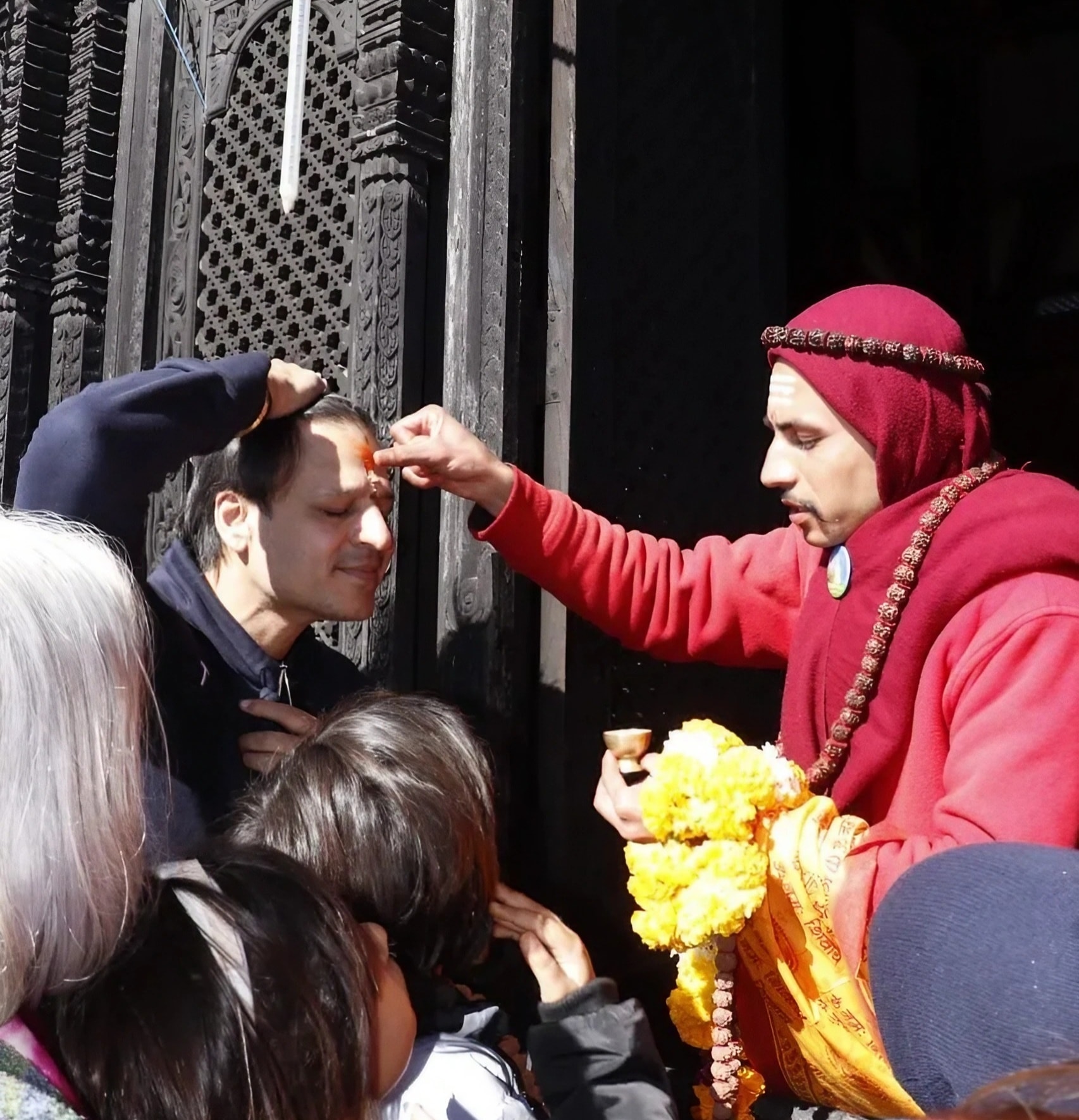 चन्द्रागिरिमा बलिउड अभिनेता विवेक ओबरोय