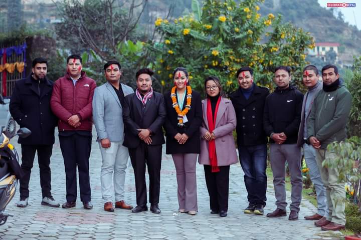 एलिना महर्जनलाई थानकोट जेसीजको वर्ष २०२३ का लागि अध्यक्षको जिम्मेवारी