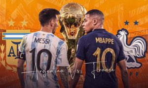 विश्वकप फुटबलः उपाधिका लागि फ्रान्स र अर्जेन्टिना आज बेलुकी पाैने ९ बजे खेल्दै
