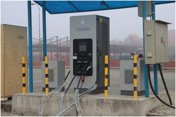 चितवनमा विद्युतीय सवारी चार्जिङ स्टेशन सञ्चालनमा