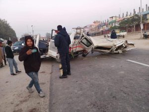 जन्ती बोकेको जीप दुर्घटना हुँदा ५ जनाको मृत्यु