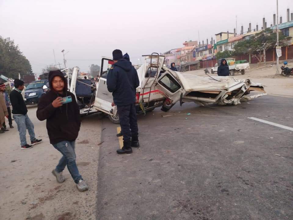 जन्ती बोकेको जीप दुर्घटना हुँदा ५ जनाको मृत्यु