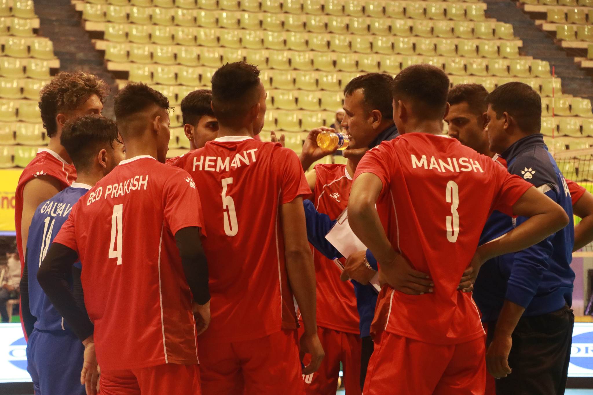 यू-२३ सेन्ट्रल जोन भलिबलः सबै खेल हारेपनि नेपाल सेमिफाइनलमा