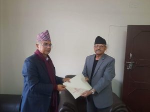 बागमती प्रदेशका मुख्यमन्त्री राजेन्द्र पाण्डेले दिए राजीनामा