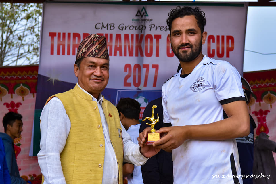 चाैंथो थानकोट गोल्डकपः व्यक्तिगत विधाका विजेतालाई पुरस्कार प्रायोजन गर्न हानाथाप