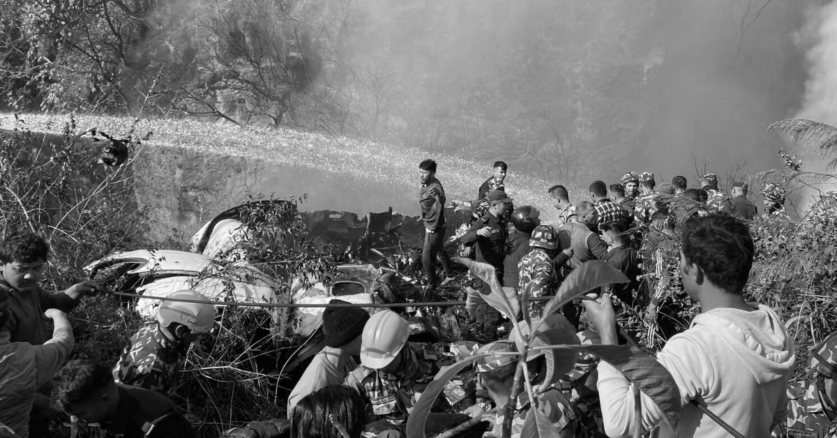 पोखरामा विमान दुर्घटना: शोकमा भोलि सार्वजनिक बिदा, उच्चस्तरीय छानबिन समिति गठन