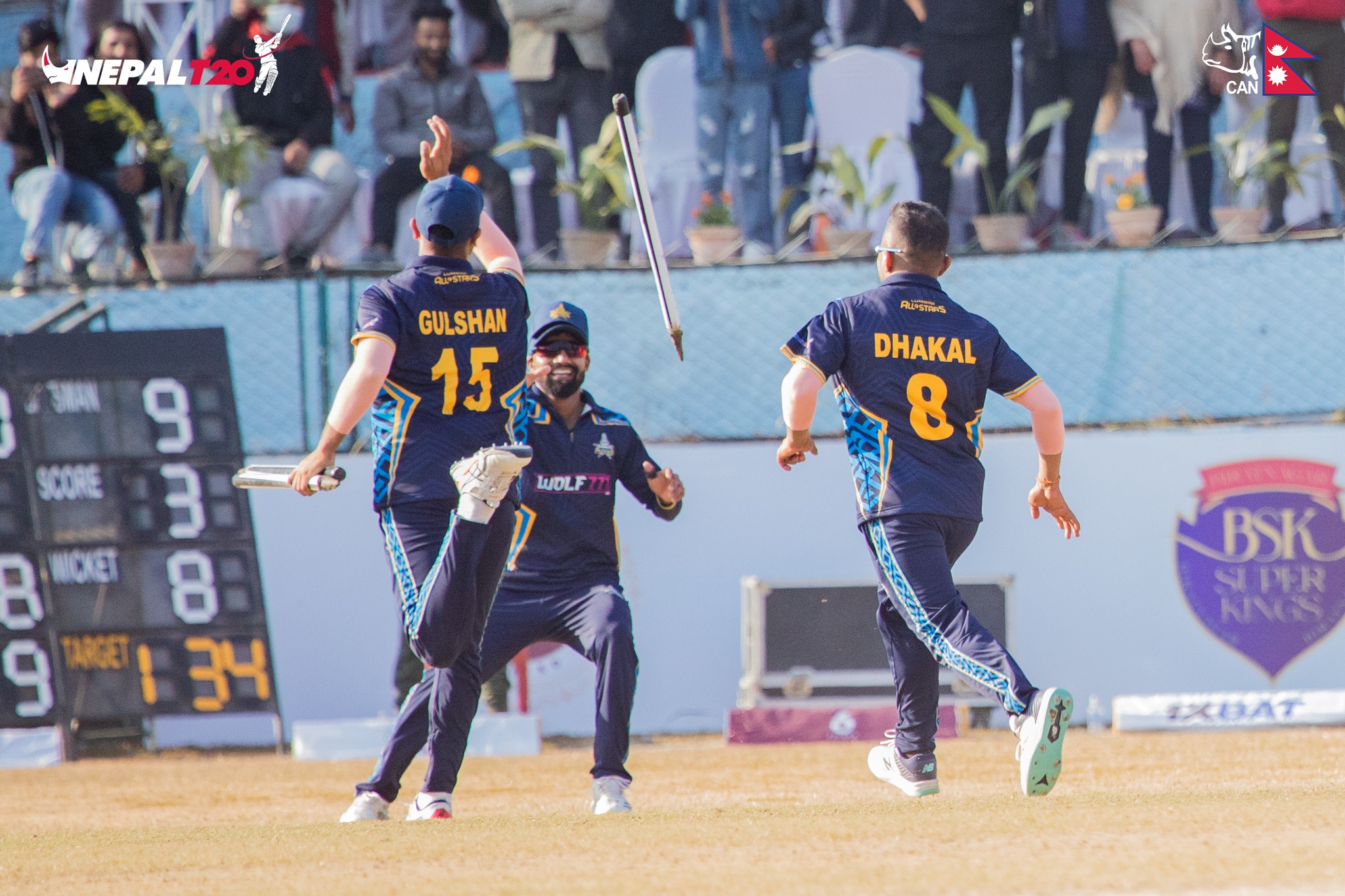 लुम्बिनी अल स्टार्स पहिलो नेपाल टी-२० लिग च्याम्पियन