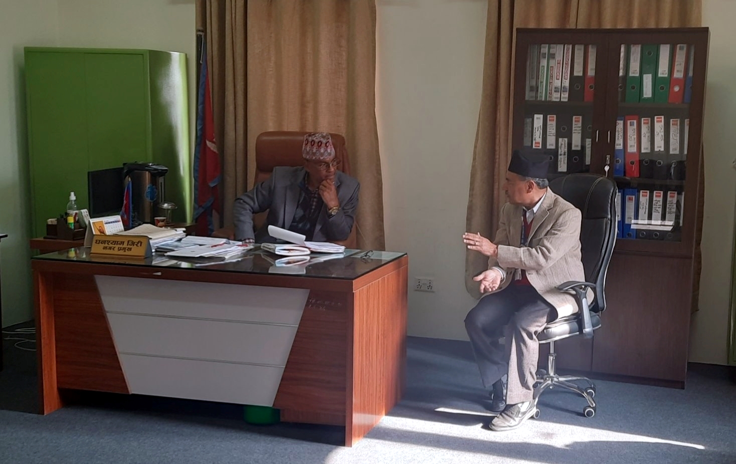 चन्द्रागिरि नगरपालिकाको विकास निर्माणमा जाइकाको चासो