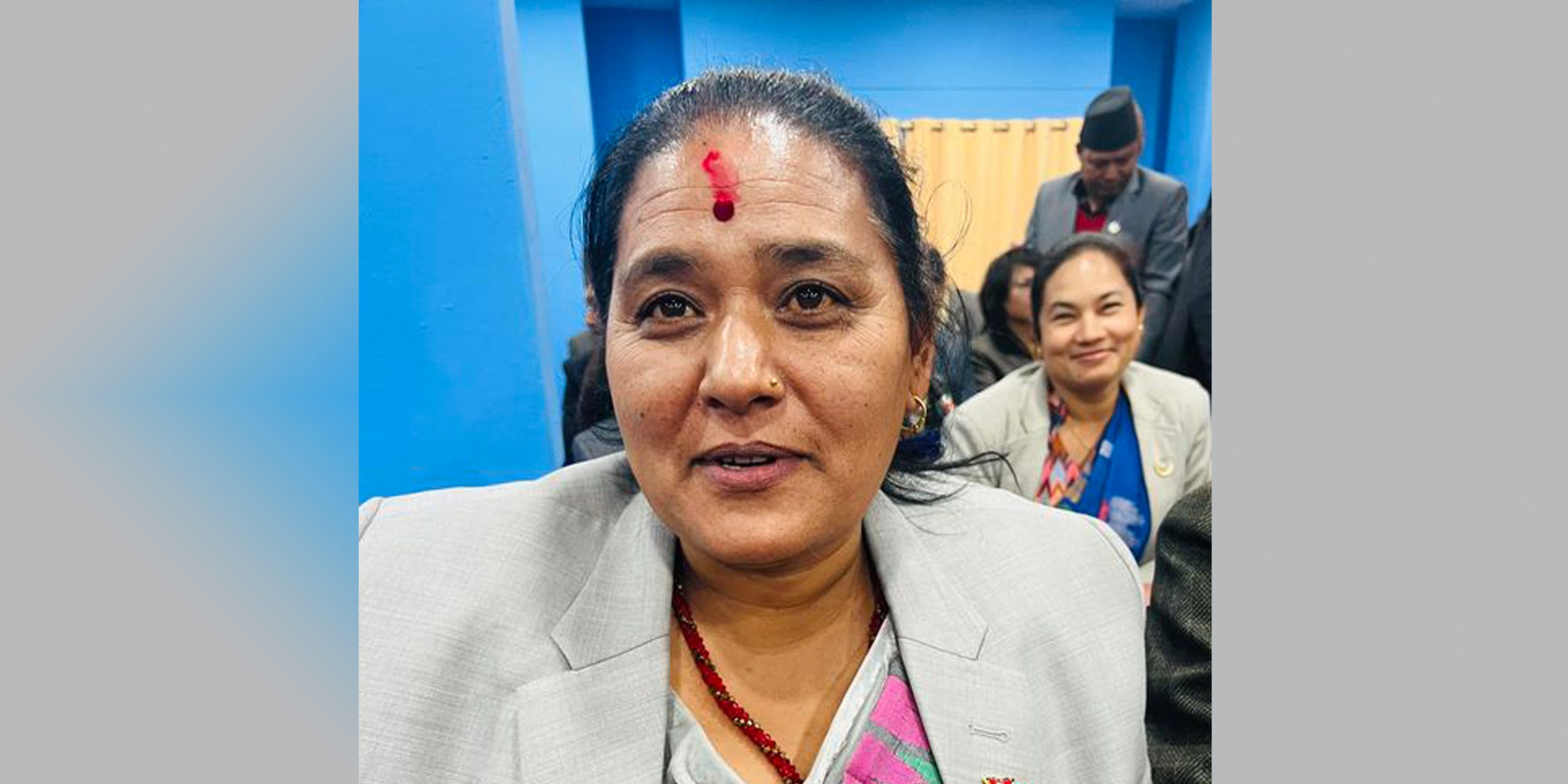 बागमती प्रदेशसभाको उपसभामुखमा अप्सरा चापागाईं निर्वाचित