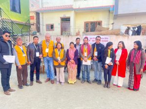 निःशुल्क स्वास्थ्य शिविर  तथा रक्तदान कार्यक्रम सम्पन्न