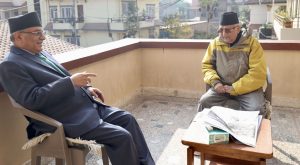 खाना खाने गरी बालकोट पुगे प्रचण्ड