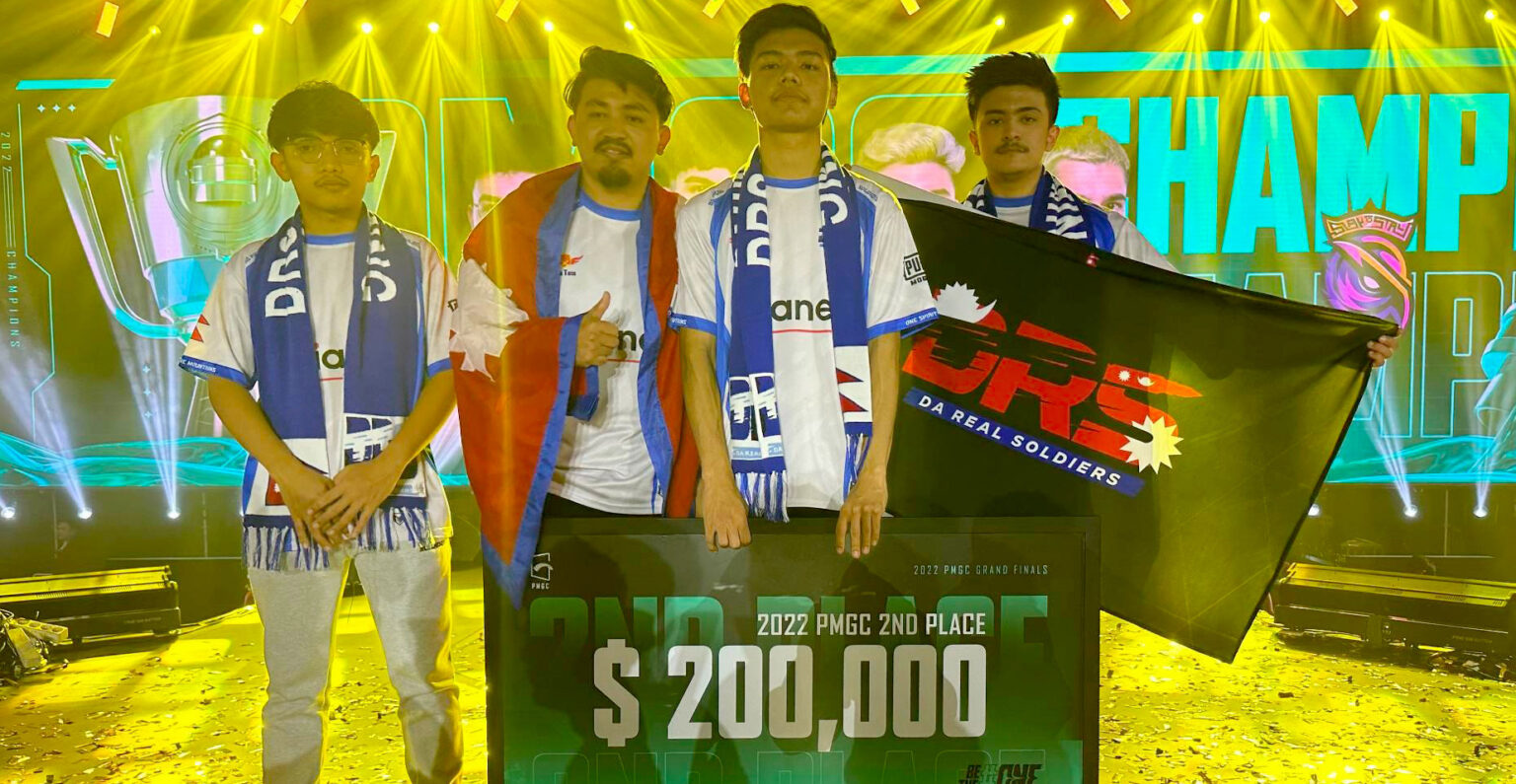 पब्जी विश्वकप: नेपाली टिम डीआरएस उपविजेता बन्दै जित्यो ३ करोड ८६ लाख पुरस्कार