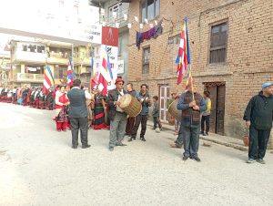 कीर्तिपुरको इटागाेलमा एकहप्ते महापरित्राण पाठ सञ्चालन हुँदै