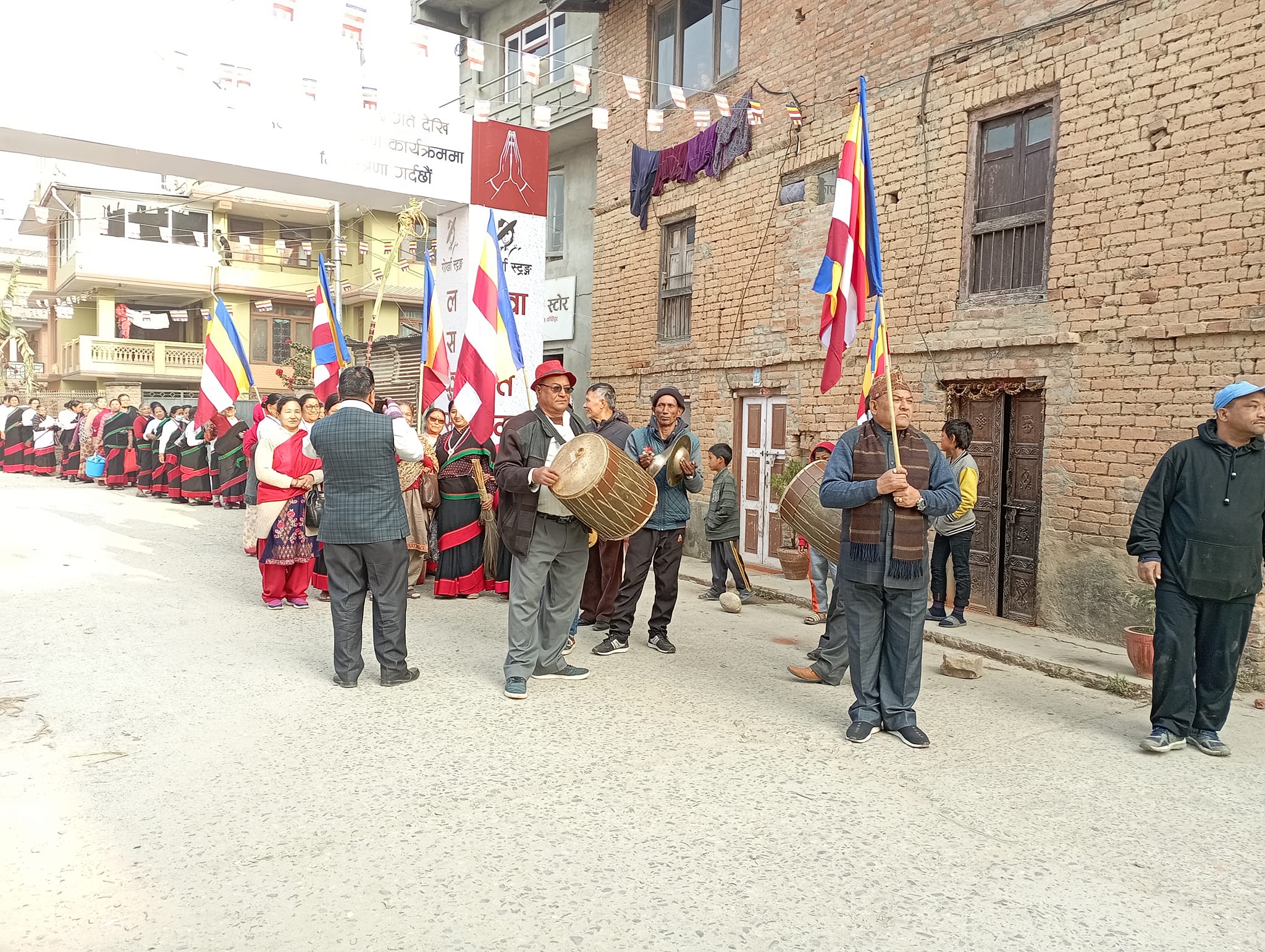 कीर्तिपुरको इटागाेलमा एकहप्ते महापरित्राण पाठ सञ्चालन हुँदै