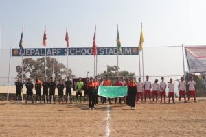 साताैं एपीएफ स्कुल कप आमन्त्रित फुटबल प्रतियोगिता फाइनलमा आयोजक र ल्याब्रेटोरी भिड्ने