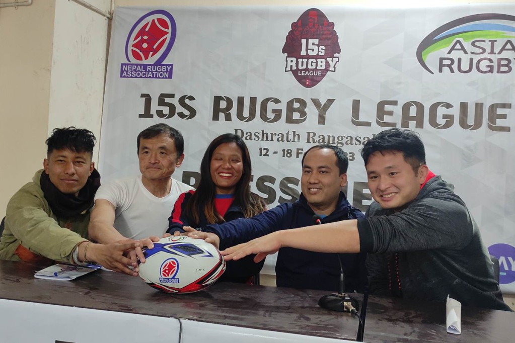 काठमाडाैंमा आइतबारदेखि रग्बी लिग, चार टोलीको सहभागिता, दुई टोलीले भित्र्याए विदेशी खेलाडी