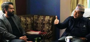 मेयर बालेन र एमाले नेता महेश बस्नेतबीच भेटवार्ता