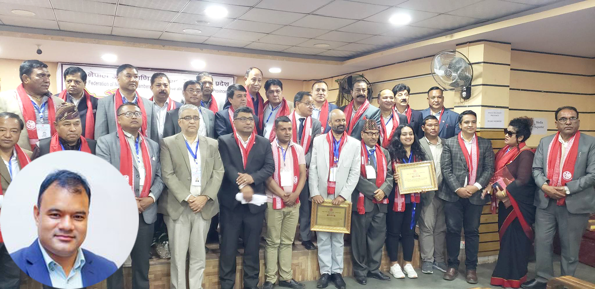 उद्योग वाणिज्य महासंघ बागमती प्रदेशको सदस्यमा चन्द्रागिरि उद्योग वाणिज्य संघका अध्यक्ष श्रेष्ठ निर्विरोध