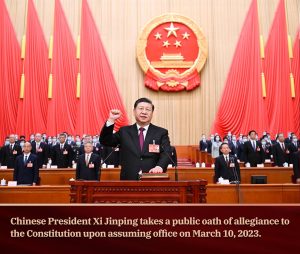 तेस्रो कार्यकालका लागि राष्ट्रपति चुनिए सी चिनफिङ