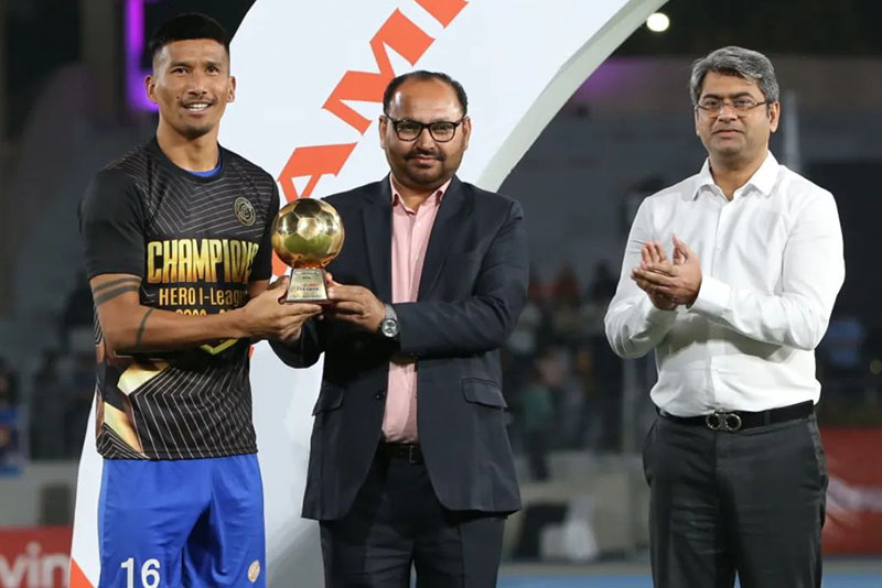 आईलीगमा किरण बने उत्कृष्ट गोलकिपर