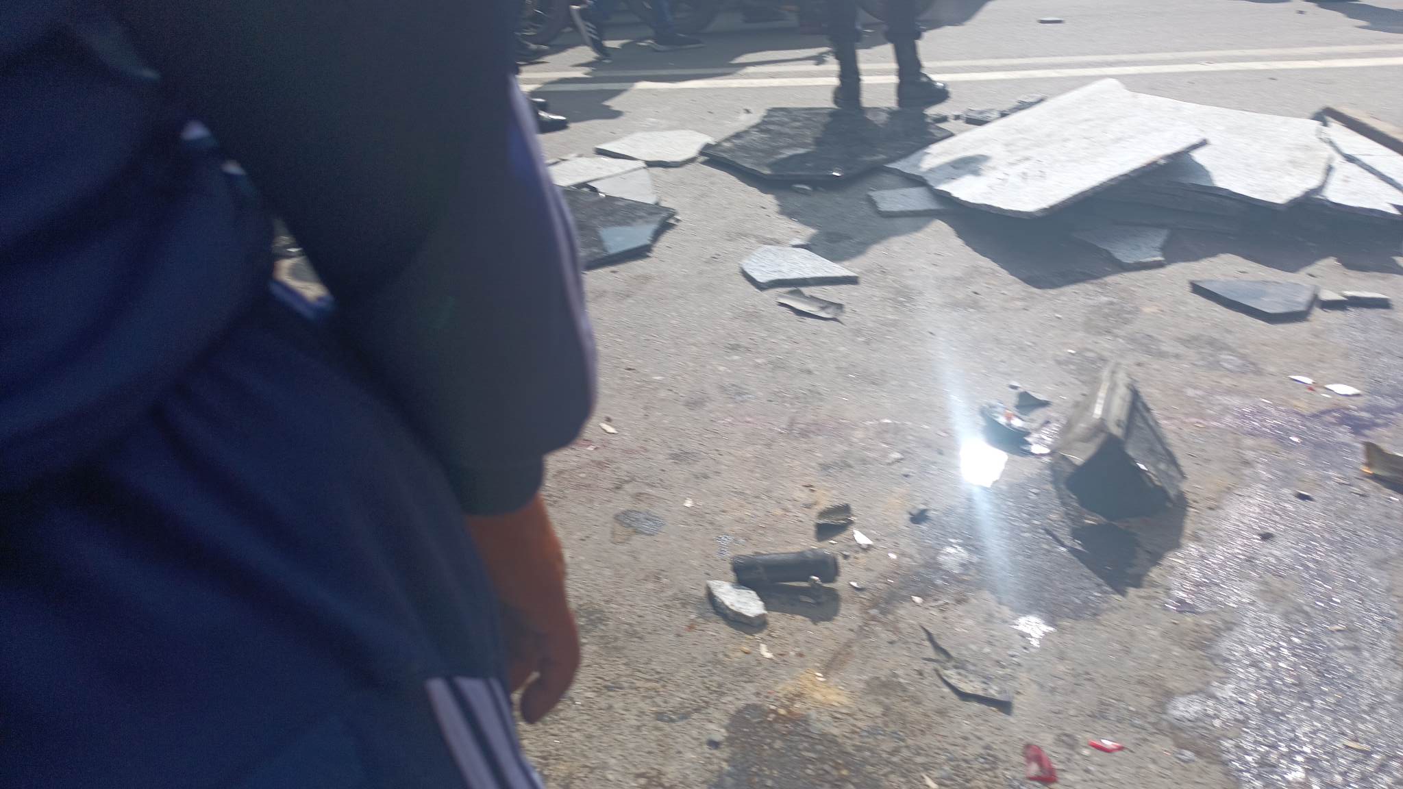 काठमाडाैंमा भर्खरै भयानक सवारी दुर्घटना, सातवटा सवारीसाधन ठोकिँदा ८ जना घाइते