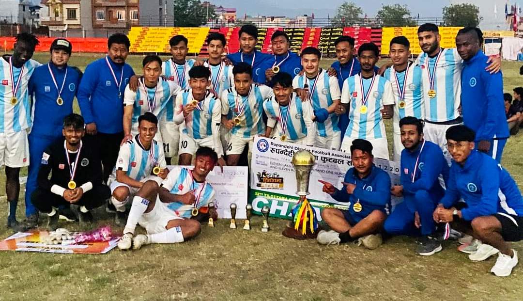 २२औं संस्करणको तिलोत्तमा गोल्डकपको उपाधि मनाङ मर्स्याङ्दीलाई