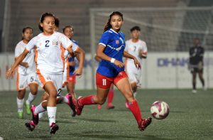 साफ यू-१७ च्याम्पियनसिप: भुटान विरूद्ध नेपाली किशोरीहरूको सहज जित