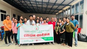 चन्द्रागिरि साकोसको आयोजनामा रक्तदान शिविर, १०३ जनाको सहभागिता