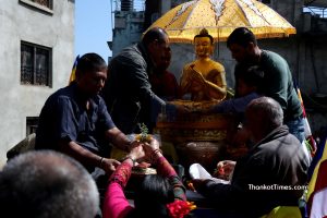 बुद्ध जयन्तीकाे अवसरमा थानकोटमा शान्ति र्‍याली (तस्बिरहरु)