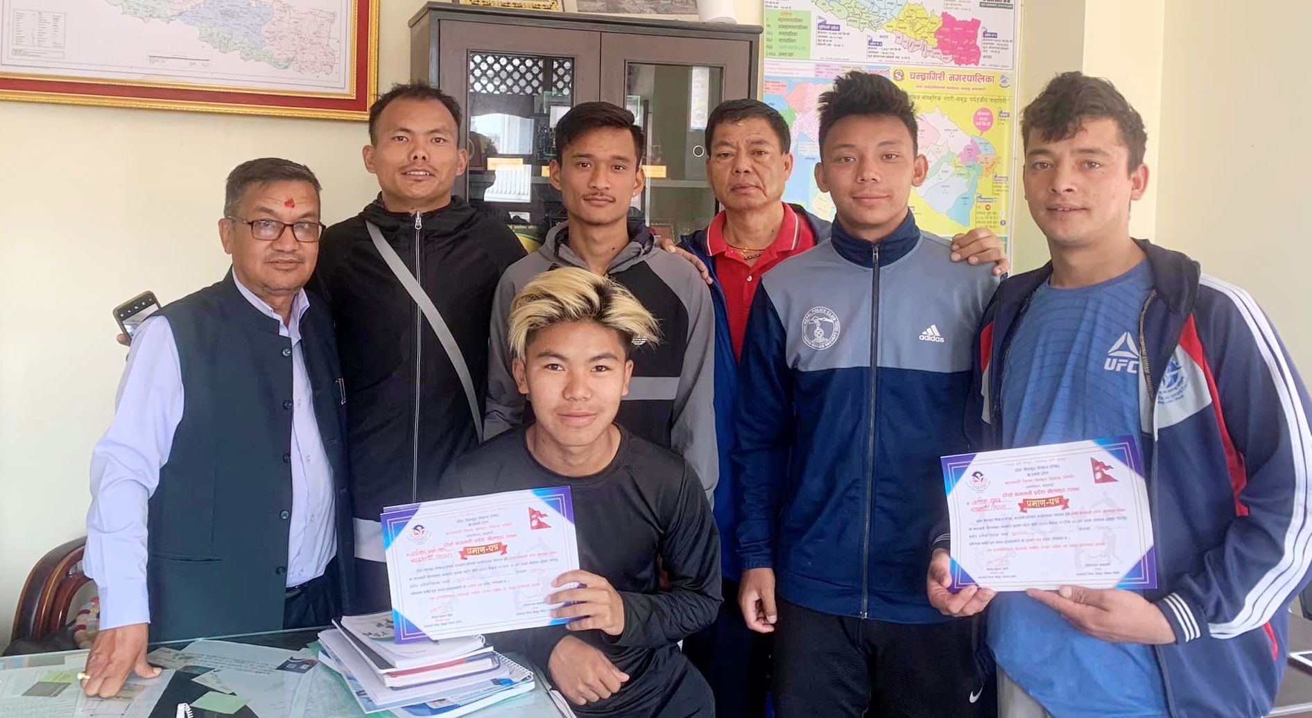 थानकोटको वीआर ब्रदर्श फुटबल क्लबका ७ जना खेलाडी बागमती प्रदेश खेलकुदका लागि छानिए