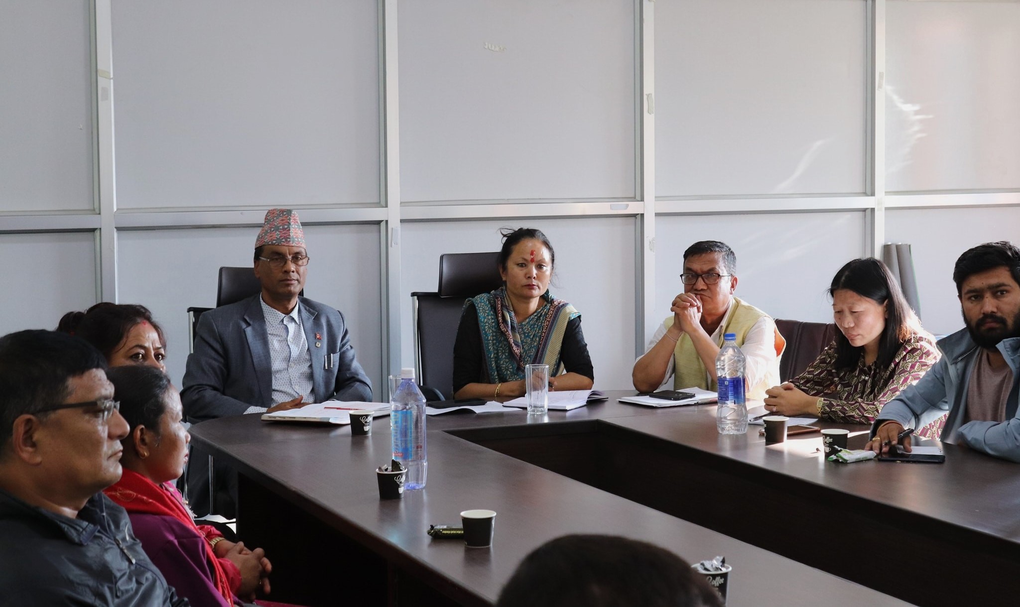 चन्द्रागिरि नगरका सामुदायिक वनका प्रतिनिधिहरूसँग मेयर तथा उपमेयरको सवाल-जवाफ