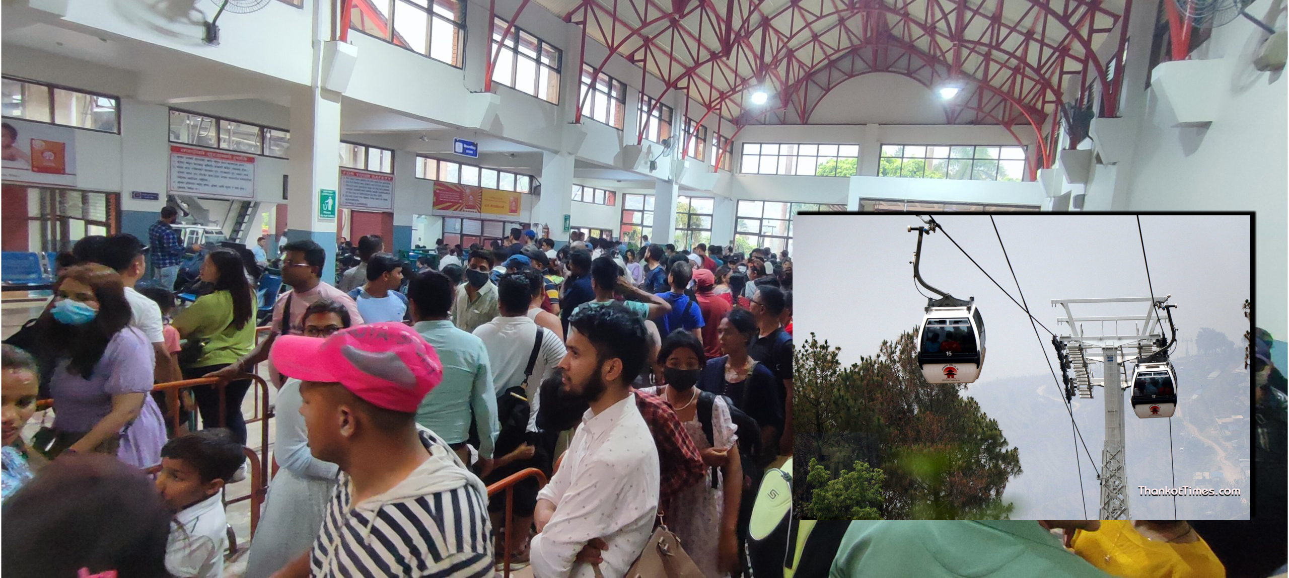 मनकामना केबुलकार चढ्नेको संख्या हालसम्मकै उच्च, जेठ महिनामा मात्रै डेढ लाख जनाले लिए सेवा